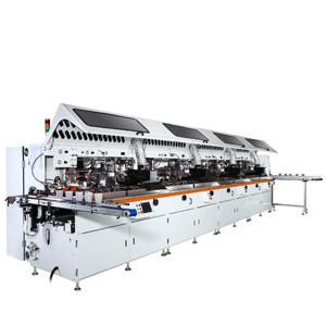 Four Colors Fully Automatic Screen Printing Line Four Colors Fully Automatic Screen Printing Line