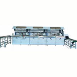 Full automatic 3 colors bottle UV screen printing machine Full automatic 3 colors bottle UV screen printing machine