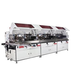 Three Color Automatic Silk Screen Printing Line Three Color Automatic Silk Screen Printing Line